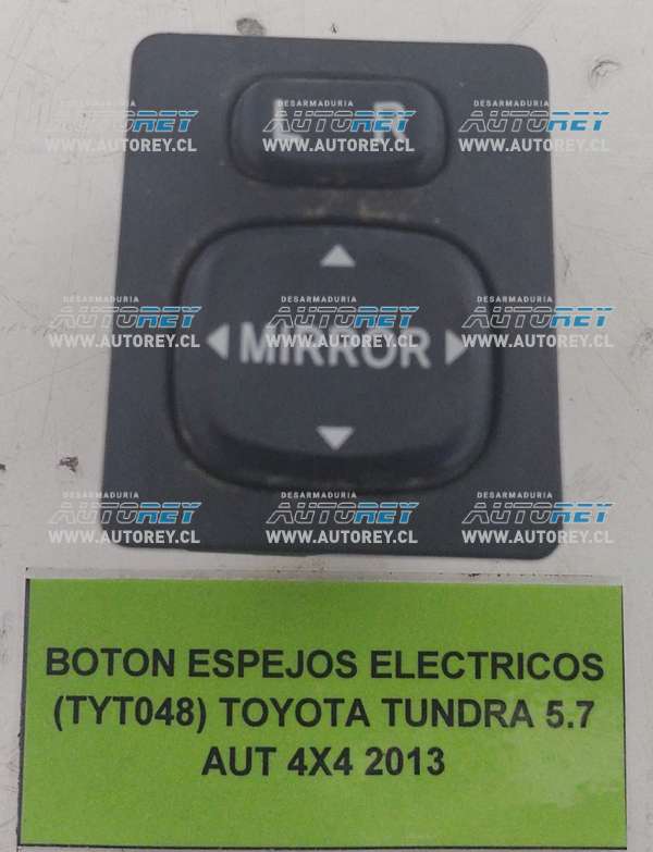 Boto Espejos Eléctricos (TYT048) Toyota Tundra 5.7 AUT 4×4 2013 $15.000 + IVA