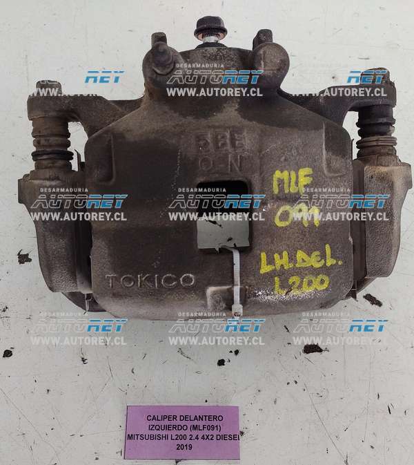 Caliper Delantero Izquierdo (MLF091) Mitsubishi L200 2.4 4×2 Diesel 2019 $40.000 + IVA