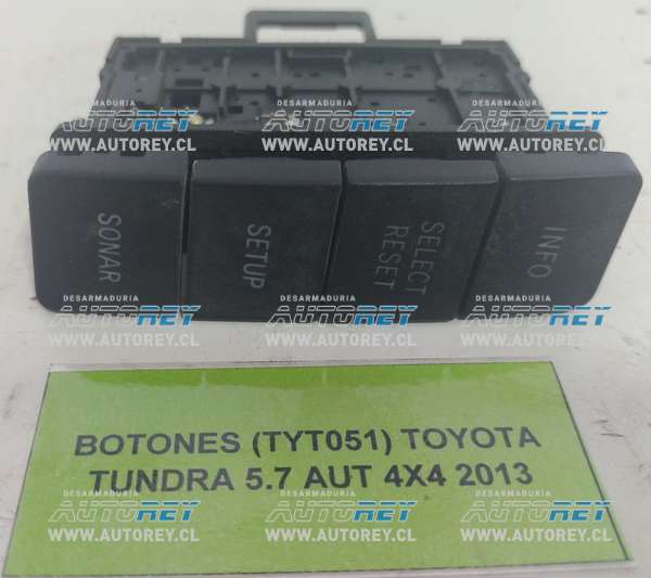 Botones (TYT051) Toyota Tundra 5.7 AUT 4×4 2013 $20.000 + IVA
