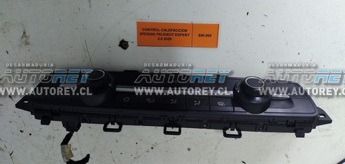 Control Calefacción (PEX038) Peugeot Expert 2.0 2020 $50.000 + IVA