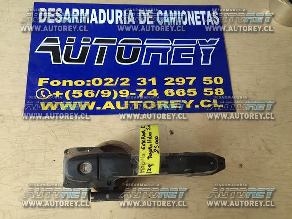 Manilla exterior puertas delantera izquierda Toyota Hilux 2007 al 2015 $20.000 más iva