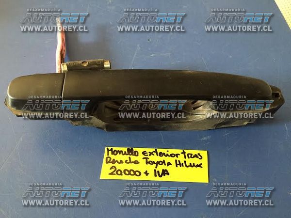 Manilla exterior puertas derechas Toyota Hilux 2007 al 2015 $15.000 más iva