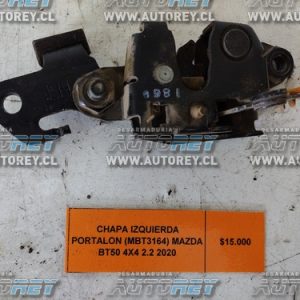 Chapa Izquierda Portalón (MBT3164) Mazda BT50 4×4 2.2 2020 $15.000 + IVA