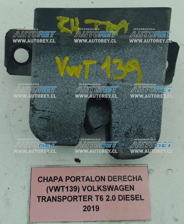 Chapa Portalon Derecha (VWT139) Volkswagen Transporter T6 2.0 Diesel 2019 $25.000 + IVA