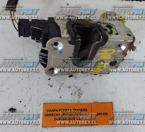 Chapa Puerta Trasera Derecha (RD105) Renault Duster 2019 1.6 $25.000 + IVA