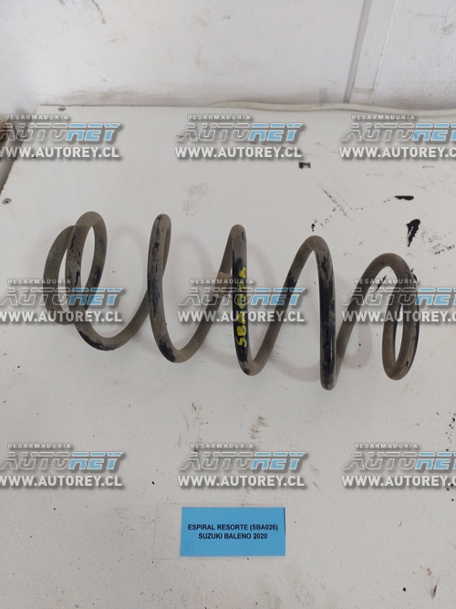 Espiral Resorte (SBA026) Suzuki Baleno 2020 $10.000 + IVA