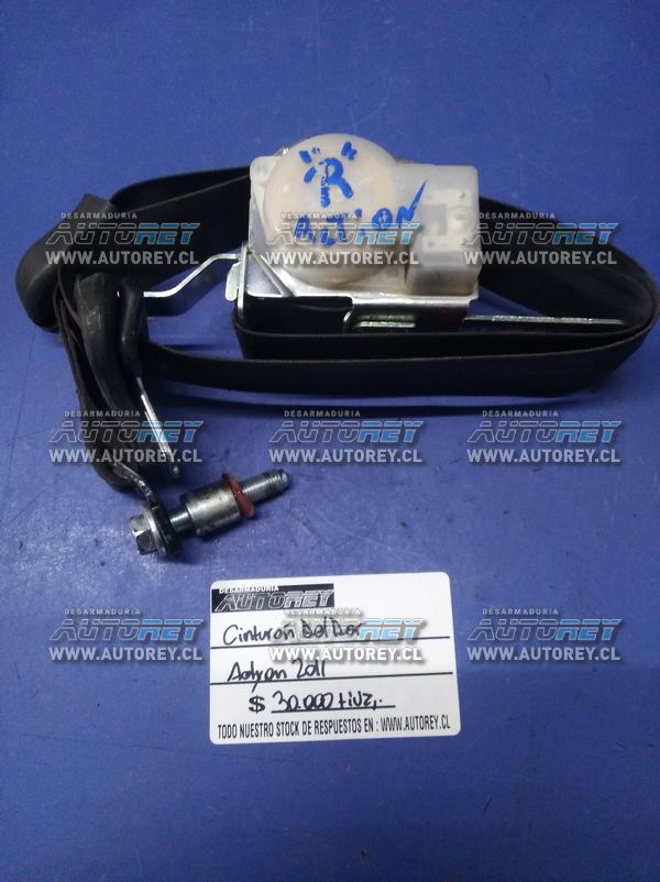 Cinturon seguridad delantero derecho Ssangyong Actyon 2007 al 2012 $25.000 mas iva (3)