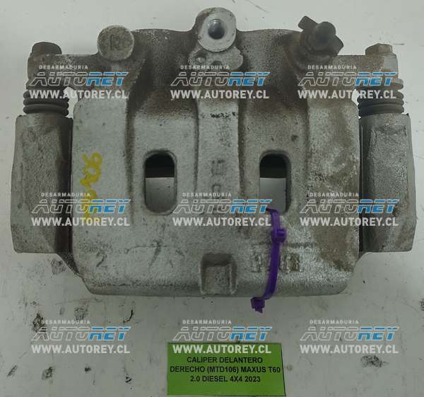 Caliper Delantero Derecho (MTD106) Maxus T60 2.0 Diesel 4×4 2023 $35.000 + IVA