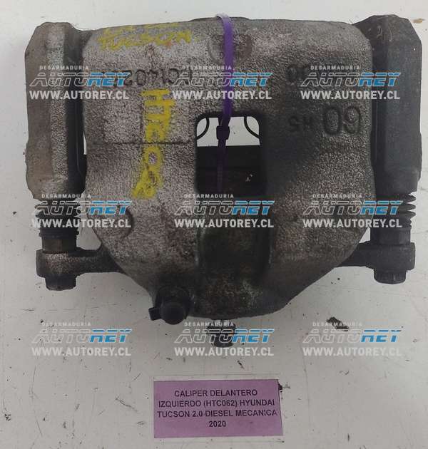 Caliper Delantero Izquierdo (HTC062) Hyundai Tucson 2.0 Diesel Mecánica 2020 $40.000 + IVA