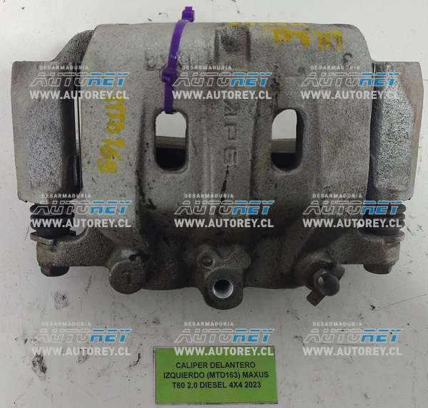 Caliper Delantero Izquierdo (MTD163) Maxus T60 2.0 Diesel 4×4 2023 $35.000 + IVA