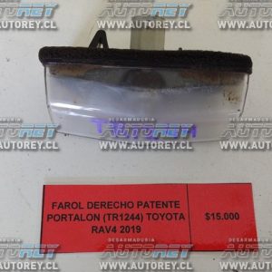 Farol Derecho Patente Portalón (TR1244) Toyota RAV4 2019 $10.000 + IVA
