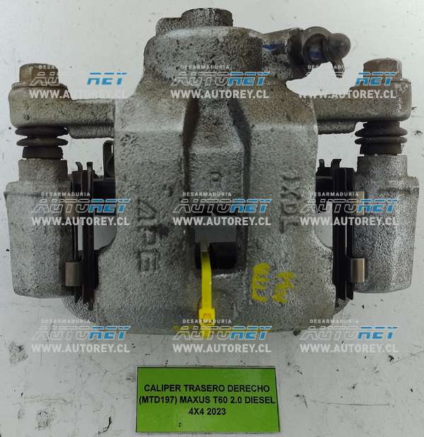 Caliper Trasero Derecho (MTD197) Maxus T60 2.0 Diesel 4×4 2023 $35.000 + IVA