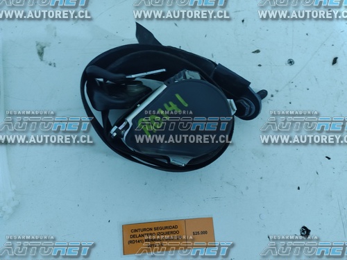 Cinturon Seguridad Delantero Izquierdo (RD141) Renault Duster 2019 1.6 $25.000 + IVA