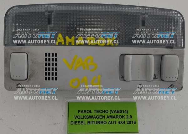 Farol Techo (VAB014) Volkswagen Amarok 2.0 Diesel Biturbo AUT 4×4 2016 $10.000 + IVA