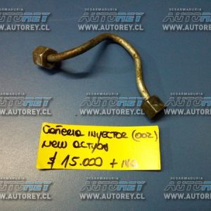Cañería combustible inyector (002) new actyon $15.000 + iva