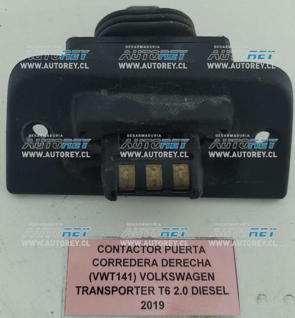 Contactor Puerta Corredera Derecha (VWT141) Volkswagen Transporter T6 2.0 Diesel 2019 $20.000 + IVA