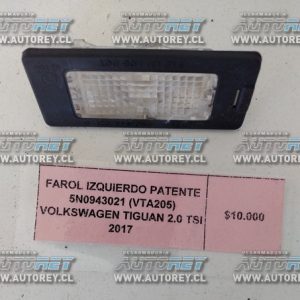 Farol Izquierdo Patente 5N0943021 (VTA205) Volkswagen Tiguan 2.0 TSI 2017 $10.000 + IVA