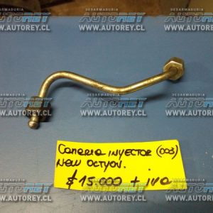 Cañería combustible inyector (003) new actyon $15.000 + iva