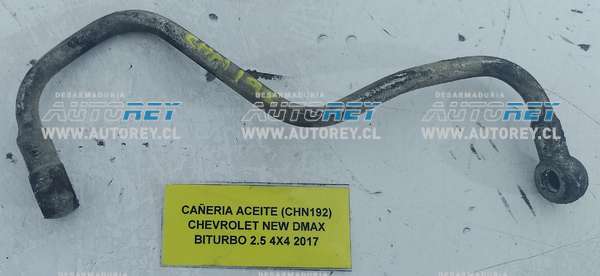 Cañeria Aceite (CHN192) Chevrolet New Dmax Biturbo 2.5 4×4 2017 $10.000 + IVA