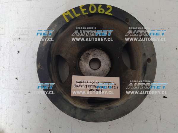 Damper Polea Cigüeñal (MLE062) Mitsubishi L200 2.4 4×4 2019 $30.000 + IVA