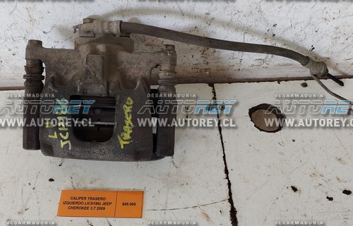 Caliper Trasero Izquierdo (JCH186) Jeep Cherokee 3.7 2009 $30.000 + IVA