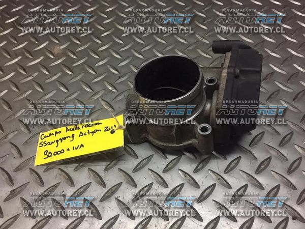 Cuerpo Aceleracion mariposa Ssangyong Actyon 2007 al 2012 $50.000 mas iva (3)