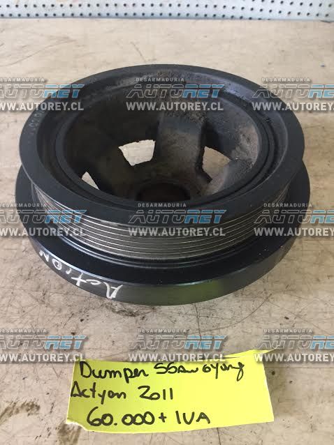 Damper polea cigueñal Ssangyong Actyon 2007 al 2012 $40.000 mas iva (2)