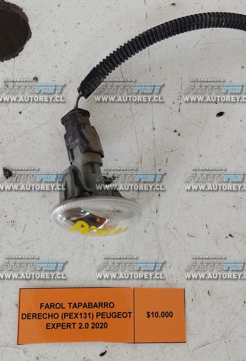 Farol Tapabarro Derecho (PEX131) Peugeot Expert 2.0 2020 $10.000 + IVA