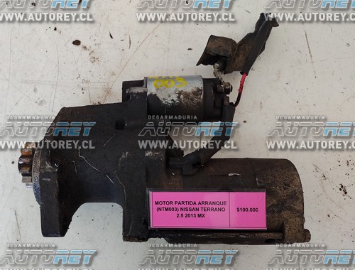 Pakistán cortina Creo que Motor Partida Arranque (NTM003) Nissan Terrano 2.5 2013 MX 4×2 $90.000 +  IVA – Desarmaduria Autorey