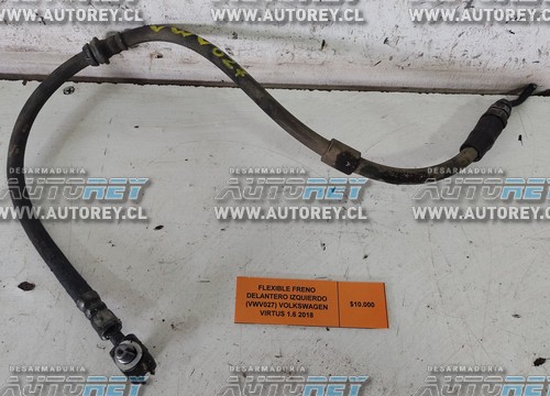 Flexible Freno Delantero Izquierdo (VWV027) Volkswagen Virtus 1.6 2018 $10.000 + IVA