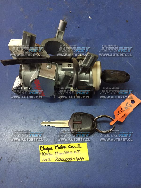 Chapa motor con llave Mitsubishi Montero G2 2009 al 2015 80.000 mas iva Desarmaduria Autorey