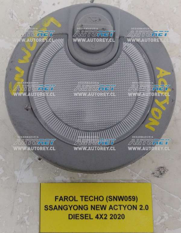 Farol Techo (SNW059) SSangyong New Actyon 2.0 Diesel 4×2 2020 $10.000 + IVA