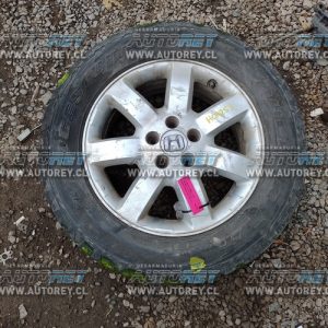 Llanta Aluminio Con Neumático 225 65 R17 (HCR253) Honda CRV 2008 G3 $90.000 + IVA