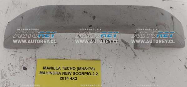 Manilla Techo (MHS176) Mahindra New Scorpio 2.2 2014 4×2 $5.000 + IVA
