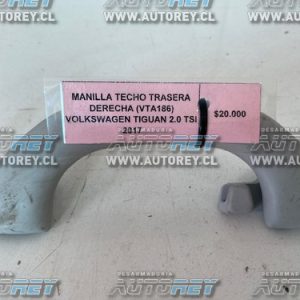 Manilla techo trasera derecha (VTA186) Volkswagen Tiguan 2.0 TSI 2017 $20.000 mas iva