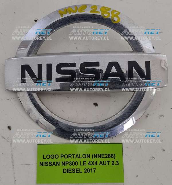 Logo Portalón (NNE288) Nissan NP300 LE 4X4 AUT 2.3 Diesel 2017 $15.000 + IVA