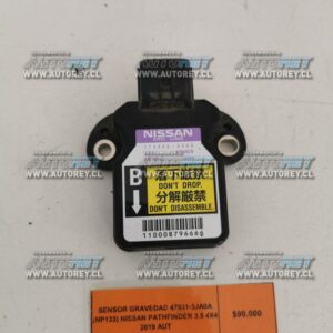 Sensor Gravedad 47931-3JA0A (NP133) Nissan Pathfinder 3.5 4×4 2019 Aut $25.000 + IVA