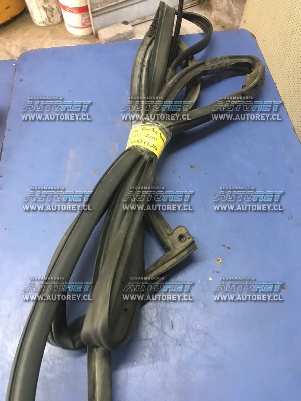 Goma contorno puerta trasera derecha Ssangyong Actyon 2007 al 2012 $10.000 mas iva