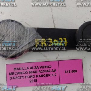Manilla Alza Vidrio Mecánico 98AB-A23342-AA (FR3027) Ford Ranger 3.2 2018 $5.000 + IVA