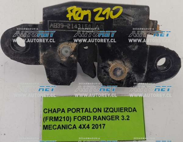 Chapa Portalon Izquierda (FRM210) Ford Ranger 3.2 Mecánica 4×4 2017 $10.000 + IVA