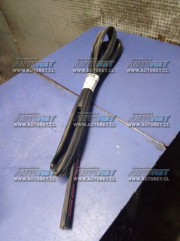 Goma vidrio puerta trasera derecha Ssangyong Actyon 2007 al 2012 $10.000 mas iva