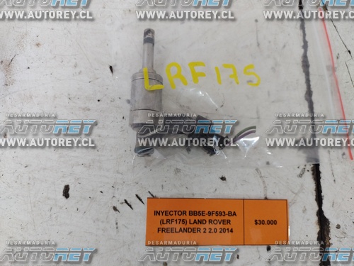 Inyector BB5E-9F593-BA (LRF175) Land Rover Freelander 2 2.0 2014 $30.000 + IVA