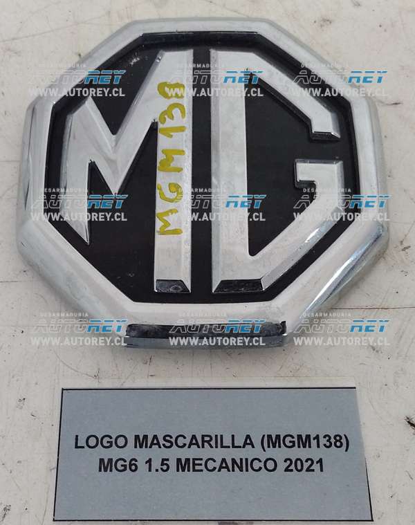 Logo Mascarilla (MGM138) MG6 1.5 Mecánico 2021 $30.000 + IVA