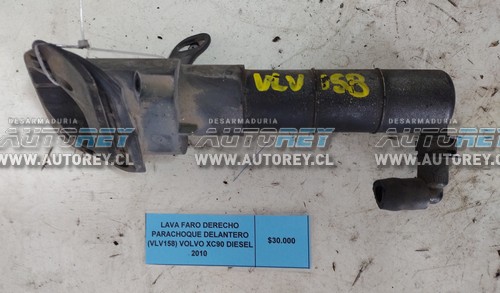Lava Faro Derecho Parachoque Delantero (VLV158) Volvo XC90 Diesel 2010 $30.000 + IVA