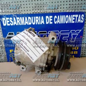 Compresor aire acondicionado detalle sello delantero fuga  CHV Dmax 2012 $120.000+IVA