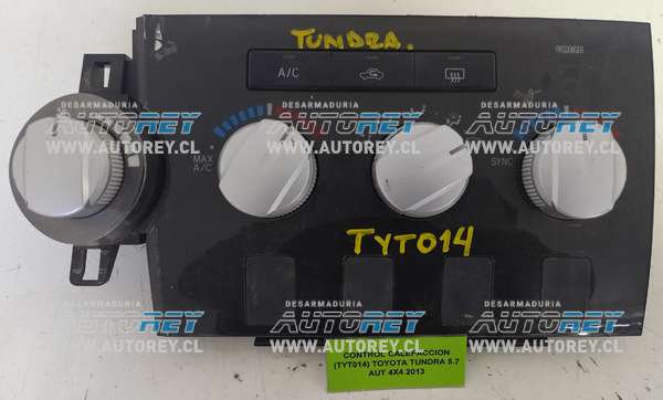Control Calefacción (TYT014) Toyota Tundra 5.7 AUT 4×4 2013 $100.000 + IVA