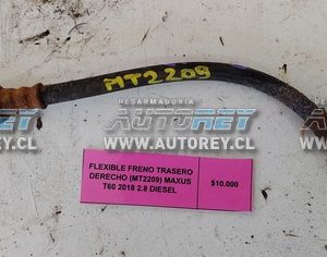 Flexible Freno Trasero Derecho (MT2209) Maxus T60 2018 2.8 Diesel $10.000 + IVA