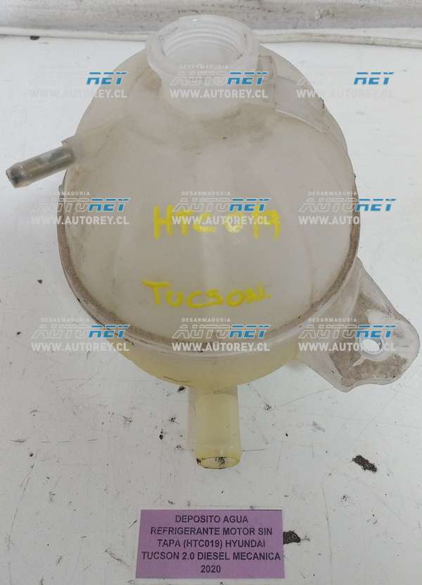 Deposito Agua Refrigerante Motor Sin Tapa (HTC019) Hyundai Tucson 2.0 Diesel Mecánica 2020 $30.000 + IVA
