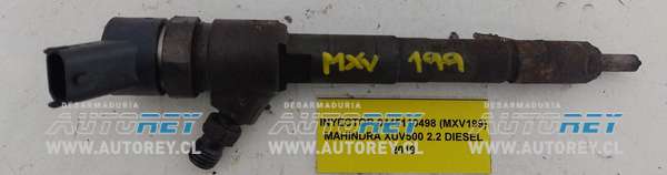 Inyector 0445110498 (MXV199) Mahindra XUV500 2.2 Diesel 2019 $100.000 + IVA