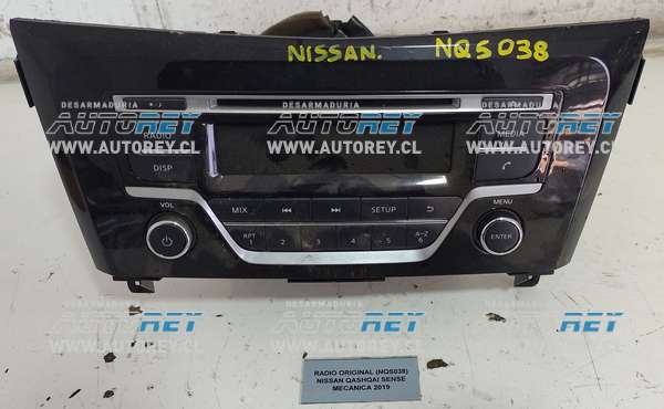 Radio Original (NQS038) Nissan Qashqai Sense Mecánica 2019 $60.000 + IVA.jpeg